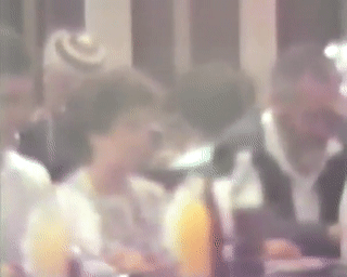 RARE  Rabbi Kahane speaks at a Kach Dinner 8 3 88 01:39:33